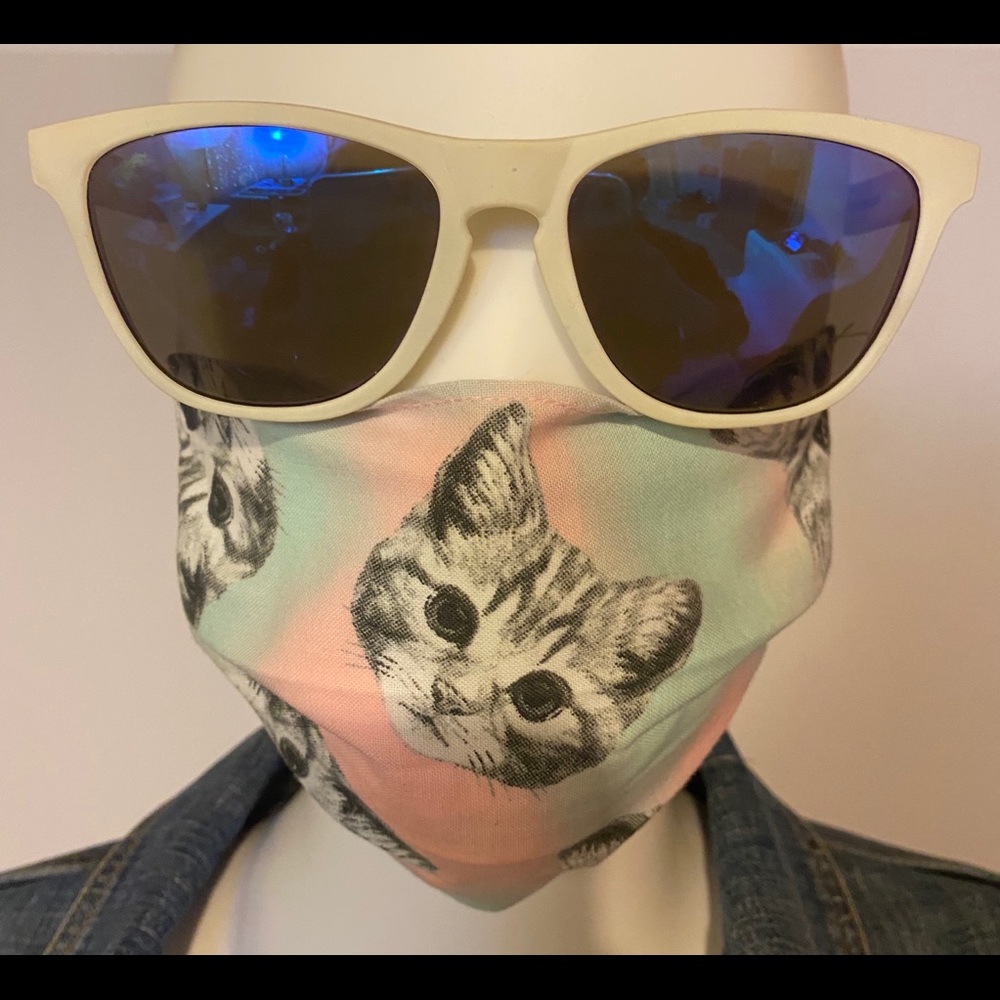 Bundle 3 for $20 Kittens fabric face mask
